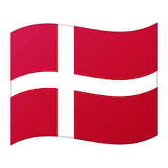 Flagge von Dänemark Emoji Google Android, Chromebook