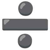 divide Emoji google