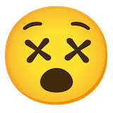 dizzy-face Emoji google