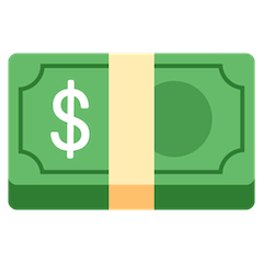 💵 Banconote in dollari Emoji su Google Android, Chromebooks