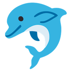 Dolphin Emoji on Google Android and Chromebooks