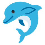 dolphin Emoji google