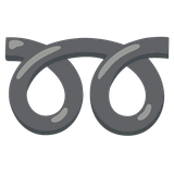 double-curly-loop Emoji google
