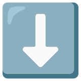 down-arrow Emoji google