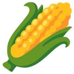 Espiga de maíz Emoji Google Android, Chromebook