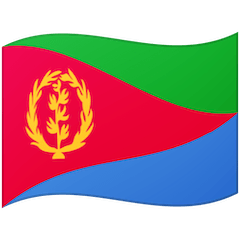 Bandera de Eritrea Emoji Google Android, Chromebook