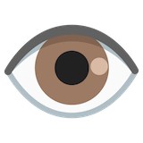 eye Emoji google