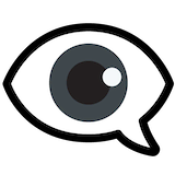 eye-in-speech-bubble Emoji google