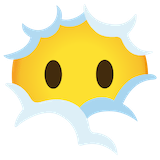 face-in-clouds Emoji google
