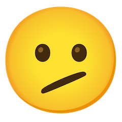 Face With Diagonal Mouth Emoji on Google Android and Chromebooks