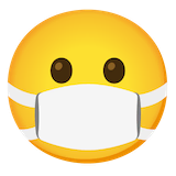 face-with-medical-mask Emoji google
