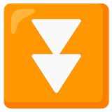 fast-down-button Emoji google