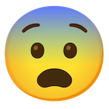 fearful-face Emoji google