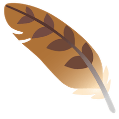 Feather Emoji on Google Android and Chromebooks