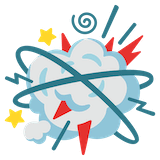 fight-cloud Emoji google