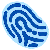 fingerprint Emoji google