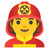 firefighter Emoji google