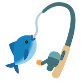 fishing-pole Emoji google