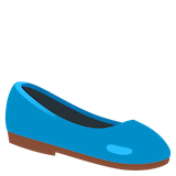 flat-shoe Emoji google