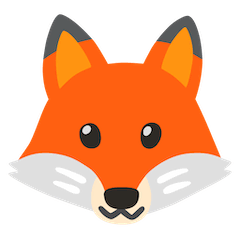 Fox Emoji on Google Android and Chromebooks