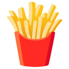 French Fries Emoji on Google Android and Chromebooks