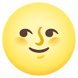 full-moon-face Emoji google