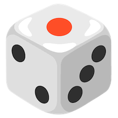 🎲 Game Die Emoji on Google Android and Chromebooks