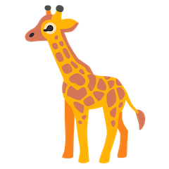 Giraffe Emoji on Google Android and Chromebooks