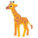 giraffe Emoji google