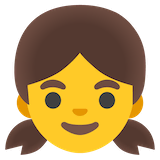 girl Emoji google