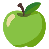 green-apple Emoji google