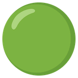 green-circle Emoji google