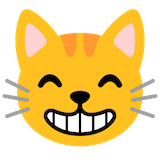 grinning-cat-with-smiling-eyes Emoji google