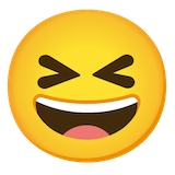 grinning-squinting-face Emoji google