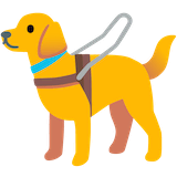 guide-dog Emoji google