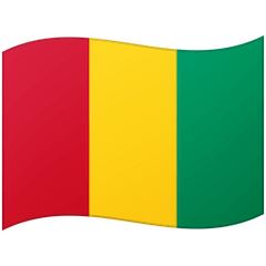 🇬🇳 Bandiera della Guinea Emoji su Google Android, Chromebooks