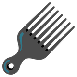 hair-pick Emoji google