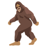 hairy-creature Emoji google