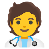 health-worker Emoji google