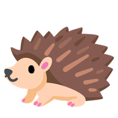 🦔 Hedgehog Emoji on Google Android and Chromebooks
