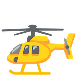 helicopter Emoji google