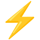 high-voltage Emoji google