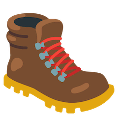 Hiking Boot Emoji on Google Android and Chromebooks