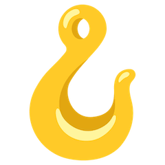 Hook Emoji on Google Android and Chromebooks