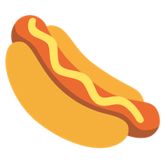 Hot Dog Emoji on Google Android and Chromebooks