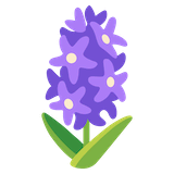 hyacinth Emoji google