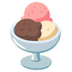 Ice Cream Emoji on Google Android and Chromebooks