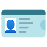 identification-card Emoji google