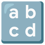 input-latin-lowercase Emoji google