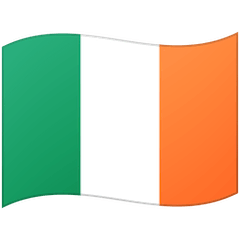 Bandera de Irlanda Emoji Google Android, Chromebook